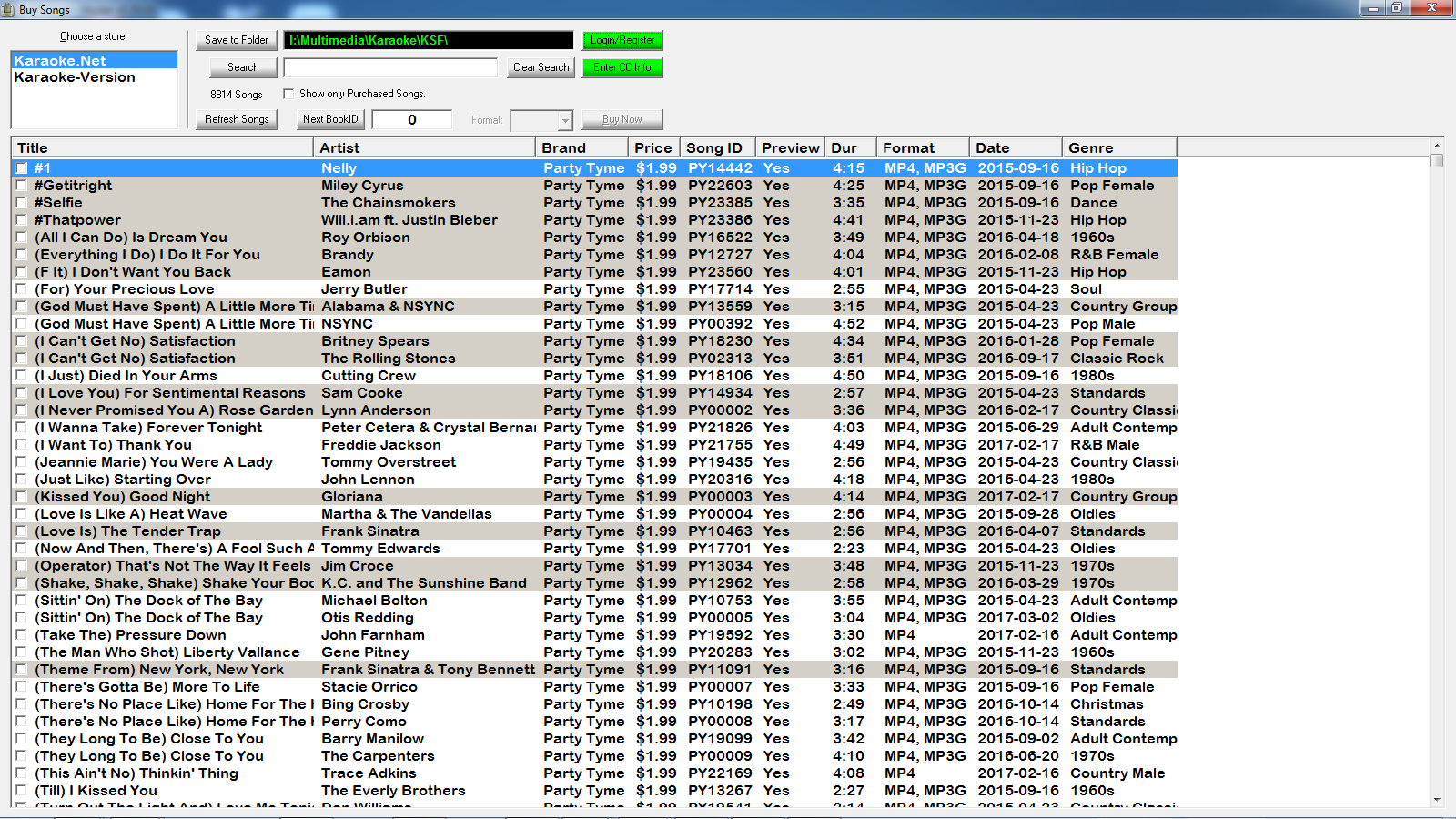 Karaoke player software download